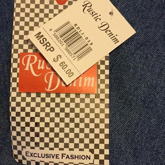 Ladies 2X denim jacket - Picture 3 of 3